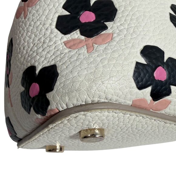 KATE SPADE Remedy Block Print Floral Small Top Handle Bag HTF Design - Picture 12 of 16